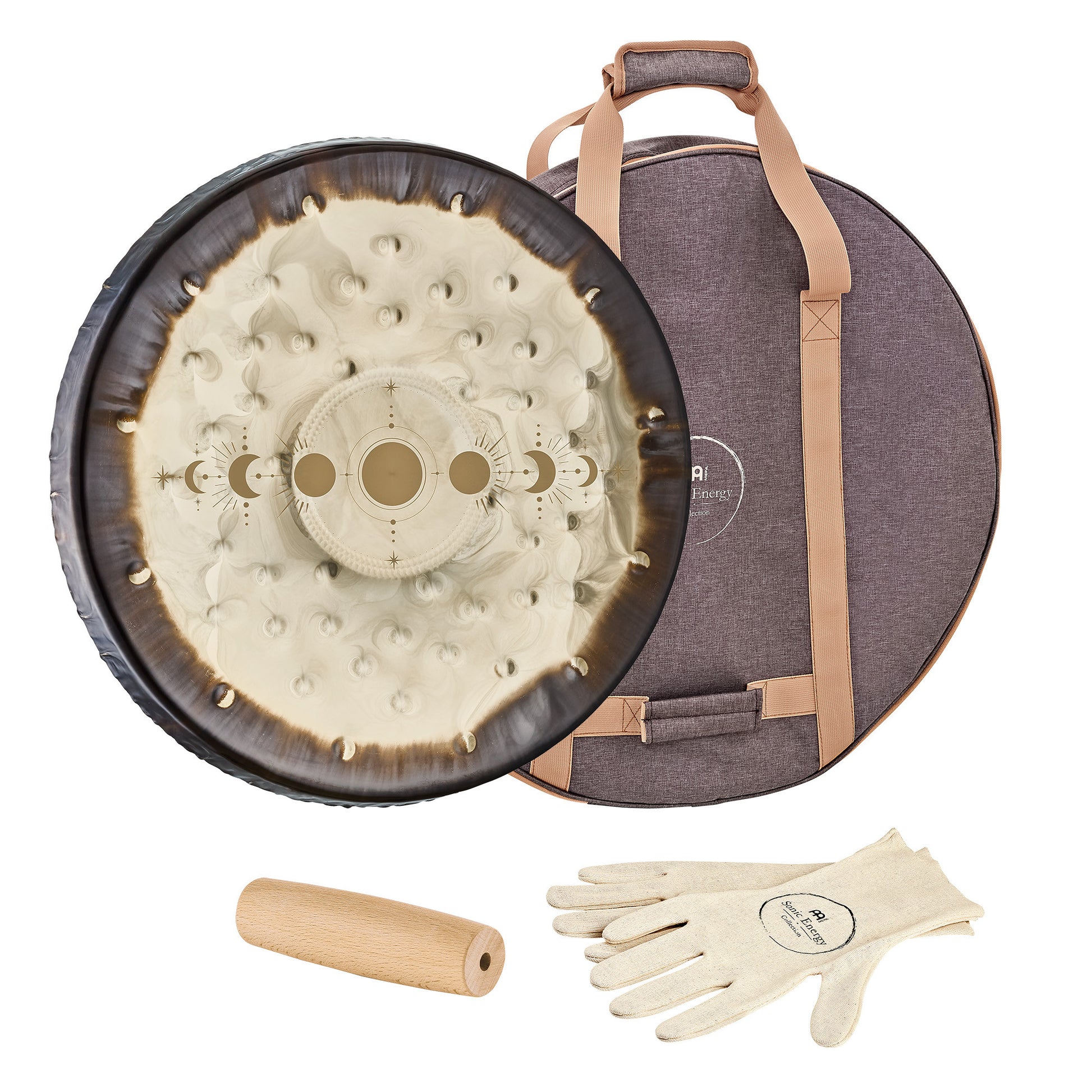 MEINL Sonic Energy 22" Soundscape Gong, Moon Phases detail view 5 at Luna Panther