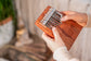 Meinl Sonic Energy Solid "Flower of Life" Kalimba - 10 notes / Zambesi Redwood detail view 10 at Luna Panther