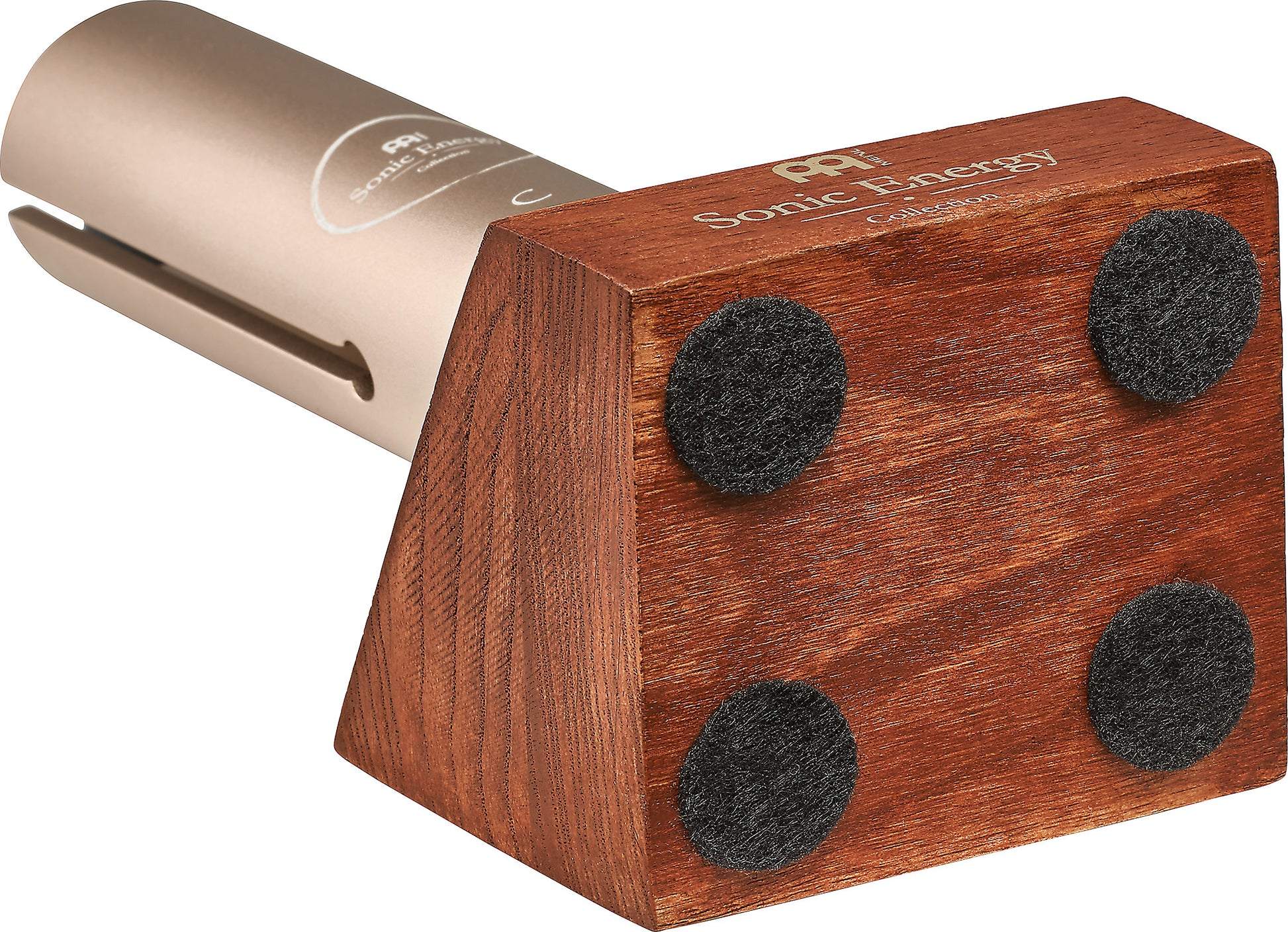 MEINL Sonic Energy Wah-Wah Tube C6, 432 Hz, Champagne gold detail view 8 at Luna Panther