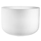 MEINL Sonic Energy White-Frosted Crystal Singing Bowl 16" - D3/Sacral Chakra/440 Hz at Luna Panther
