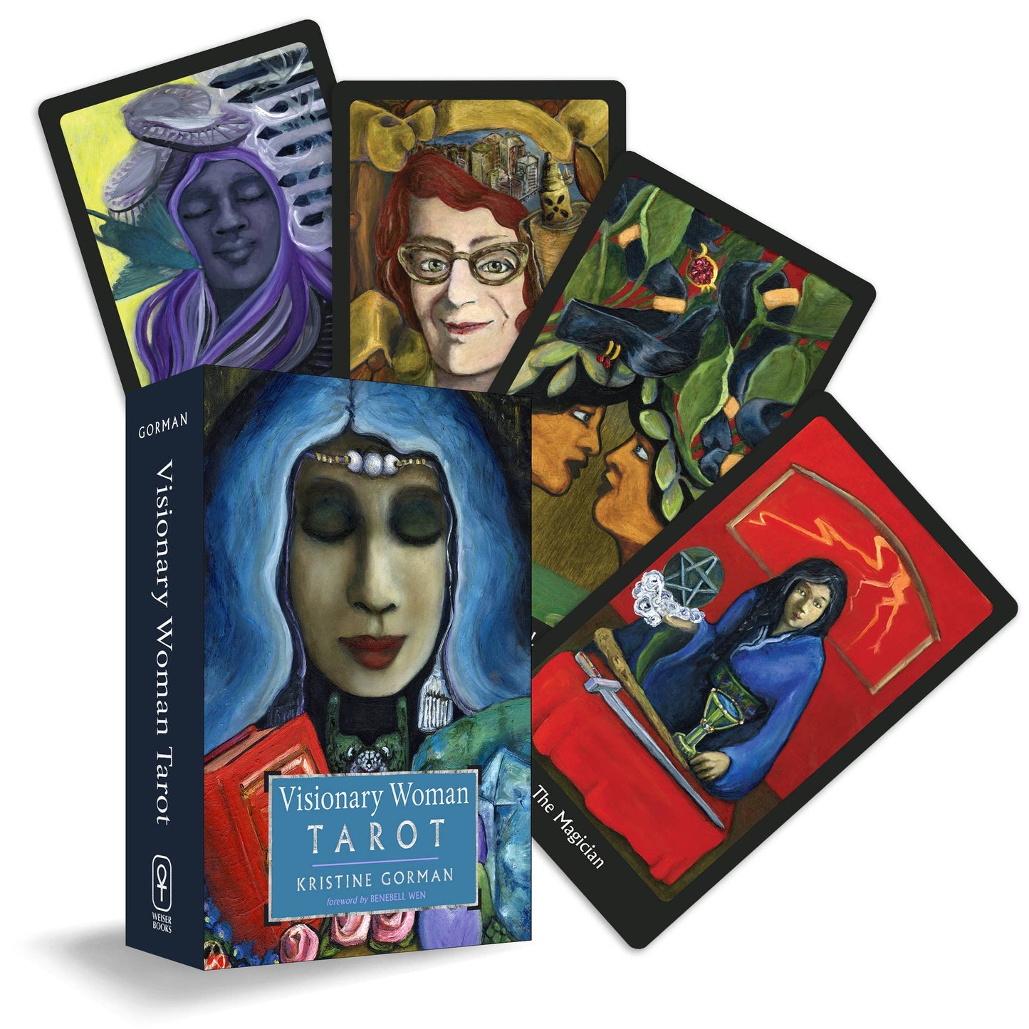 Visionary Woman Tarot: Flashcards; 160 pages / English