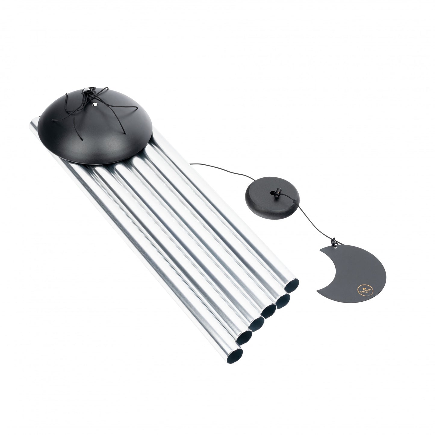 MEINL Sonic Energy Moon Meditation Chime 44"/110 cm - 432 Hz - Round Arch/Silver detail view 9 at Luna Panther