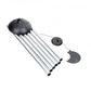 MEINL Sonic Energy Moon Meditation Chime 44"/110 cm - 432 Hz - Round Arch/Silver detail view 9 at Luna Panther