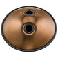 MEINL Sonic Energy Sensory Handpan, Stainless Steel, E La Sirena, 10 Notes, 432 Hz, Vintage cop detail view 5 at Luna Panther