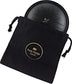MEINL Sonic Energy Small Steel Tongue Drum 7" - F Minor/8 Notes/440 Hz - Black detail view 6 at Luna Panther
