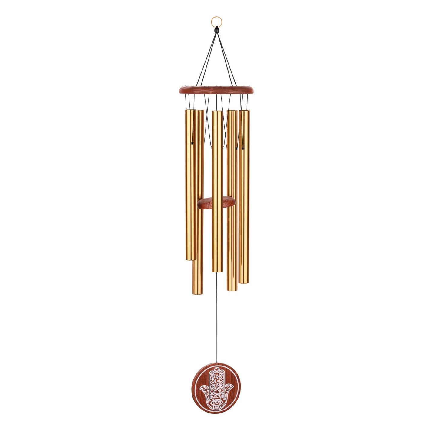 MEINL Sonic Energy Hamsa Meditation Chime 36"/90 cm - 432 Hz - Bronze at Luna Panther