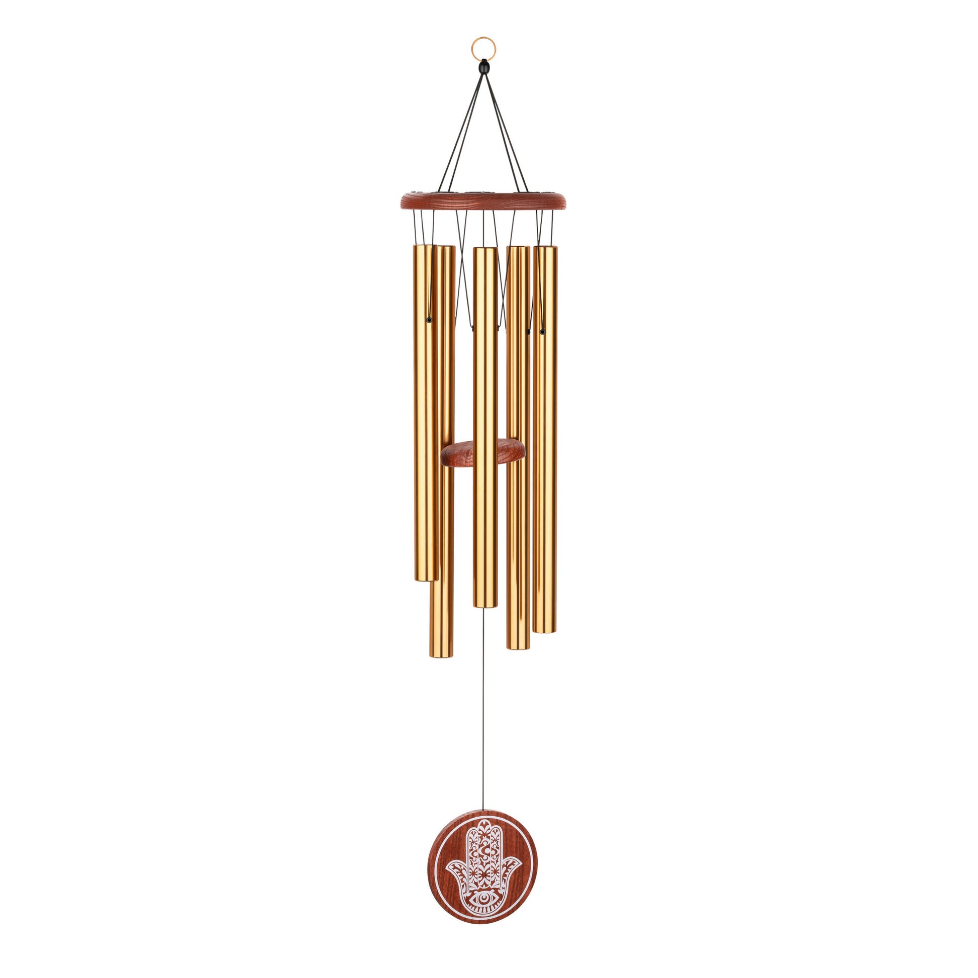 MEINL Sonic Energy Hamsa Meditation Chime 36"/90 cm - 432 Hz - Bronze at Luna Panther