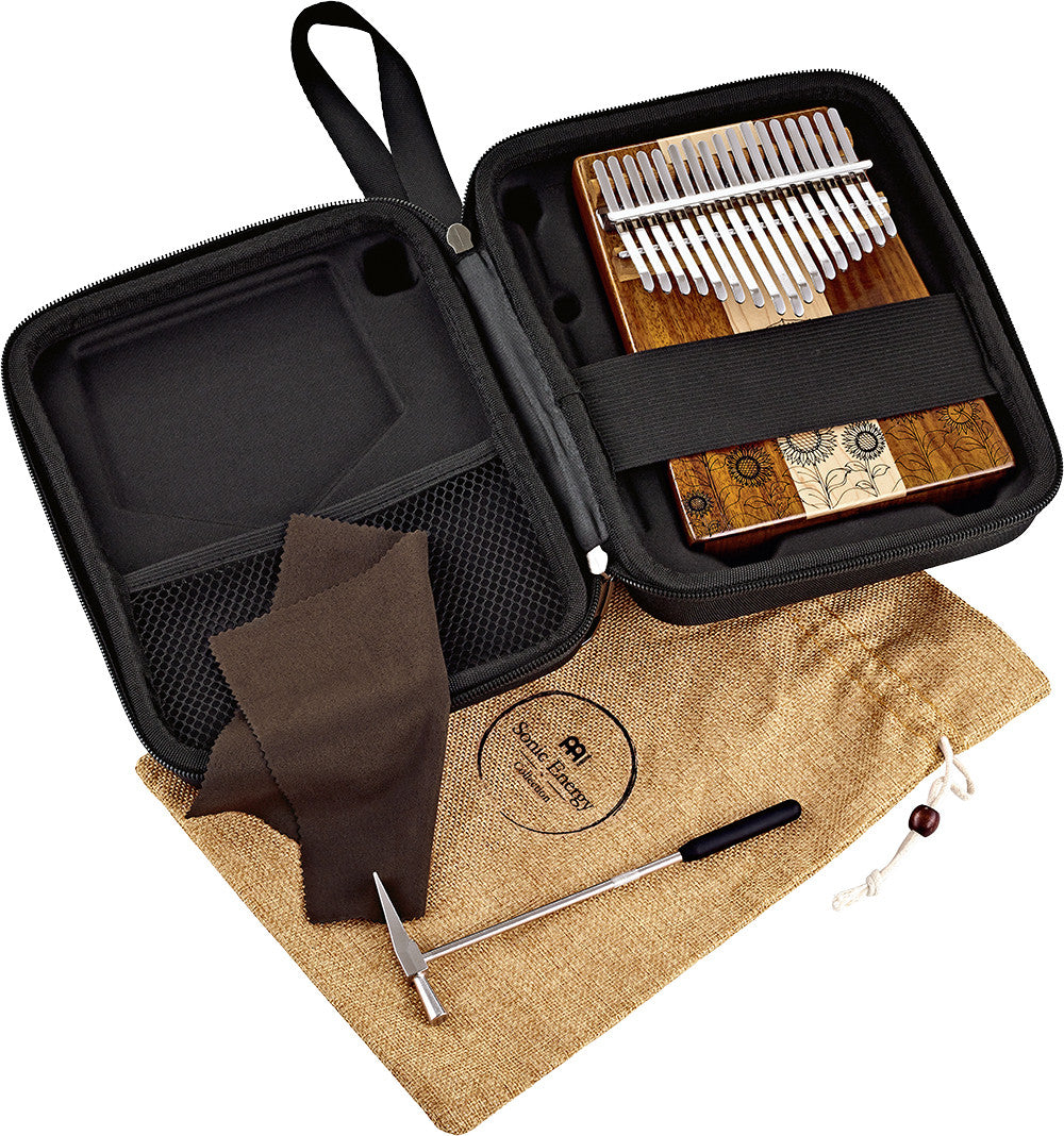 Meinl Sonic Energy Sound Hole Kalimba - 17 tones, maple + acacia detail view 6 at Luna Panther