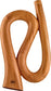 MEINL Sonic Energy S-shaped Pro Didgeridoo - C Tuning - Natural at Luna Panther