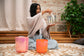 MEINL Sonic Energy Essence Crystal Singing Bowl Set E4/C4/G3/440 Hz - 3 pcs detail view 4 at Luna Panther