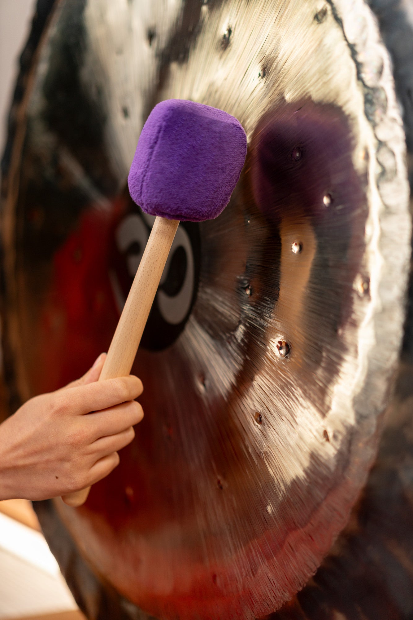 MEINL Sonic Energy Gong Mallet Small - Lavender detail view 3 at Luna Panther