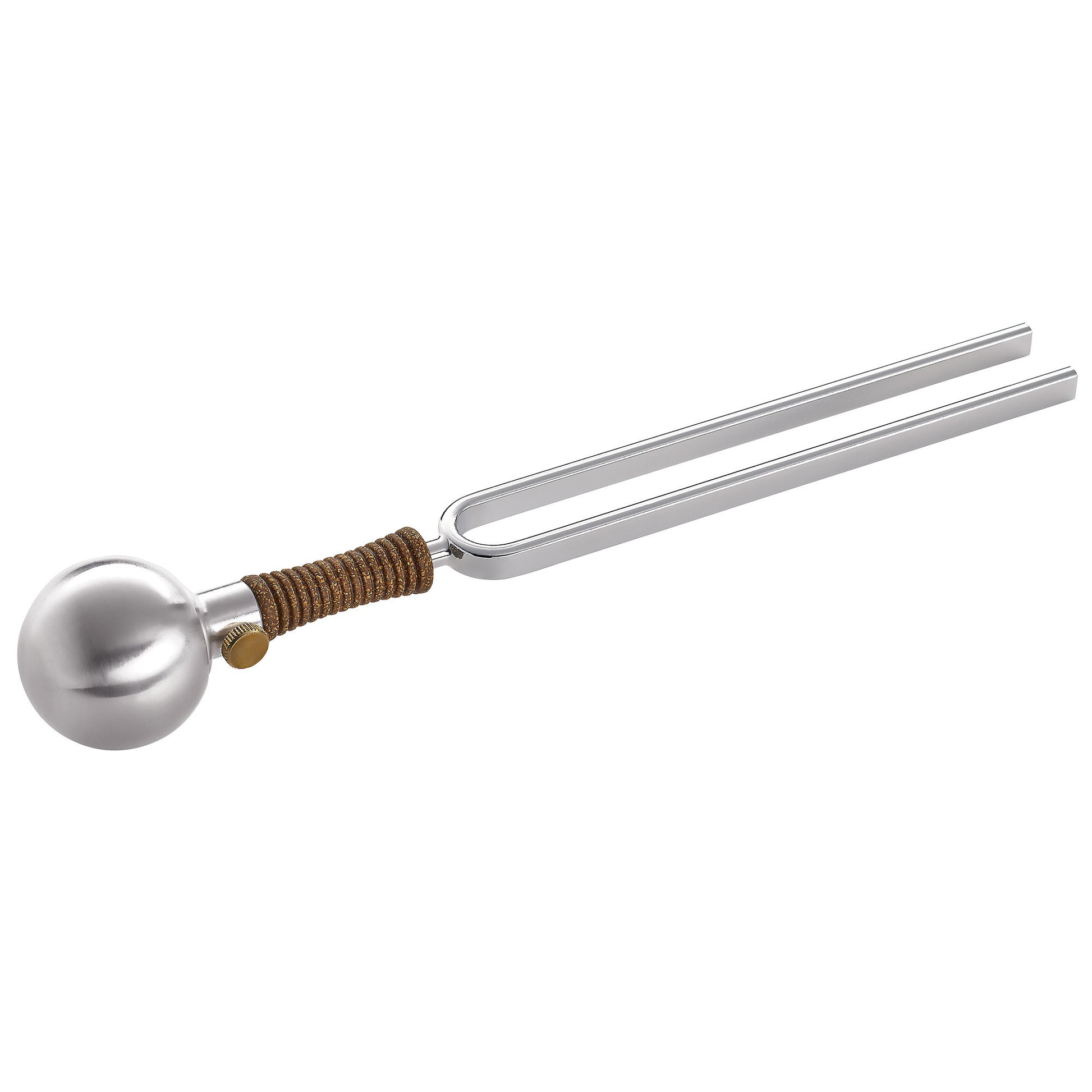 MEINL Sonic Energy Tuning Fork Vibration Foot Large - Silver detail view 9 at Luna Panther