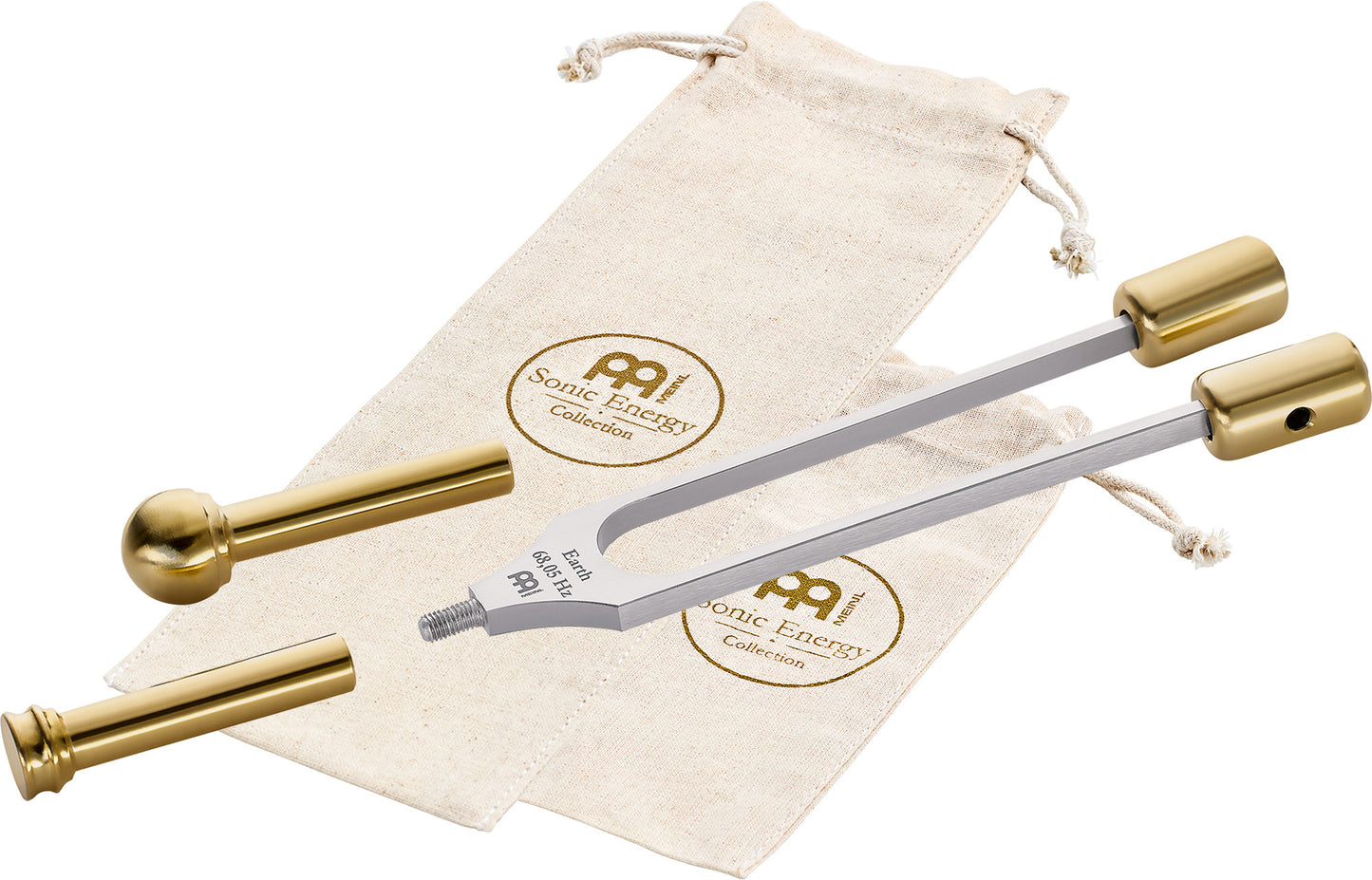 MEINL Sonic Energy Grounding Therapy Tuning Fork, Earth Year / Om 68.05 Hz detail view 8 at Luna Panther