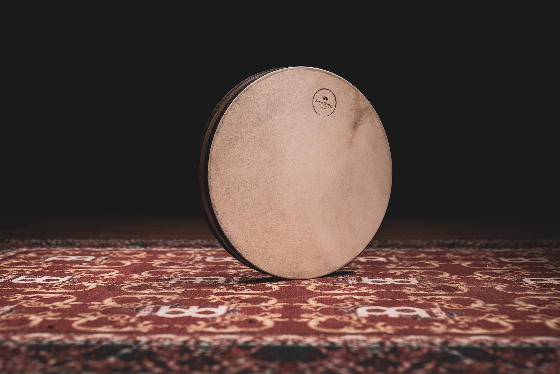 MEINL Sonic Energy Wave Drum 18" - Walnut Brown detail view 2 at Luna Panther