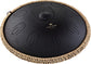 MEINL Sonic Energy Octave Steel Tongue Drum 16" - D Kurd/9 Notes/44 Hz - Black detail view 12 at Luna Panther