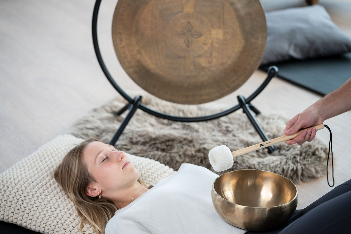 MEINL Sonic Energy Gong & Singing Bowl Mallet - Small detail view 3 at Luna Panther