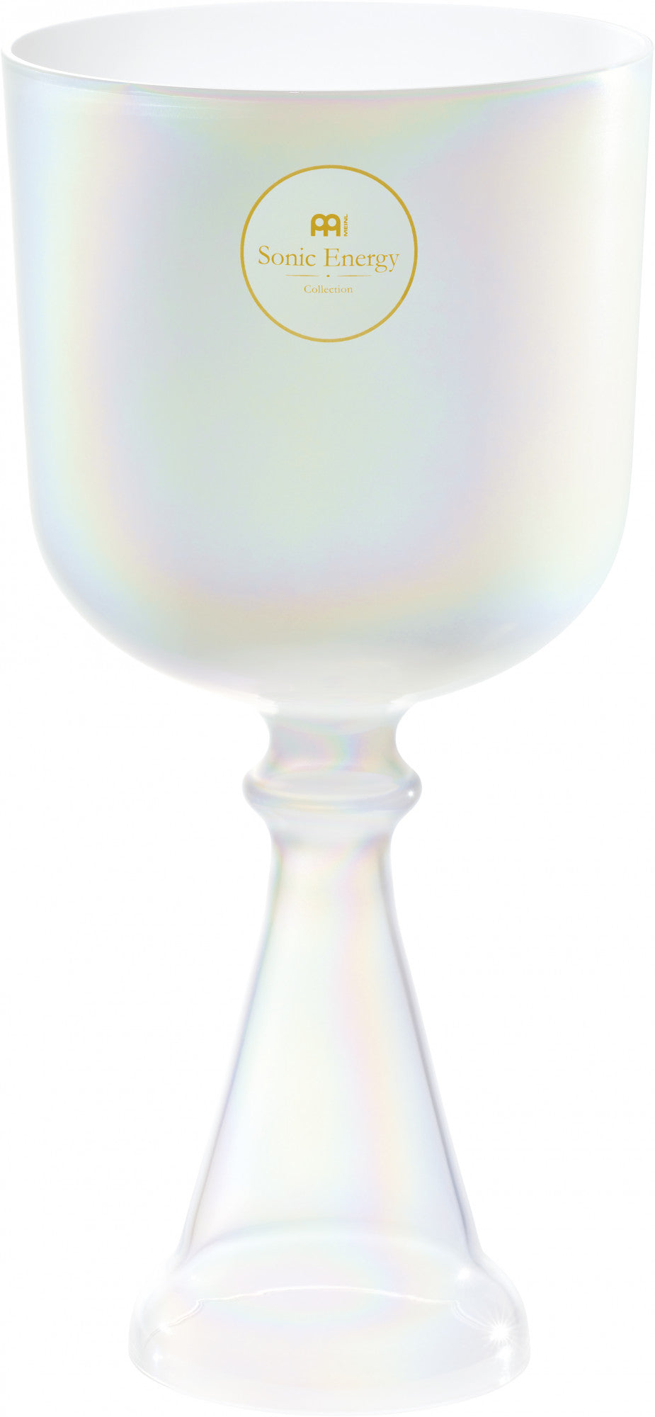 MEINL Sonic Energy Crystal Singing Chalice 5.5" - A4/Brow Chakra/440 Hz - Creamy at Luna Panther