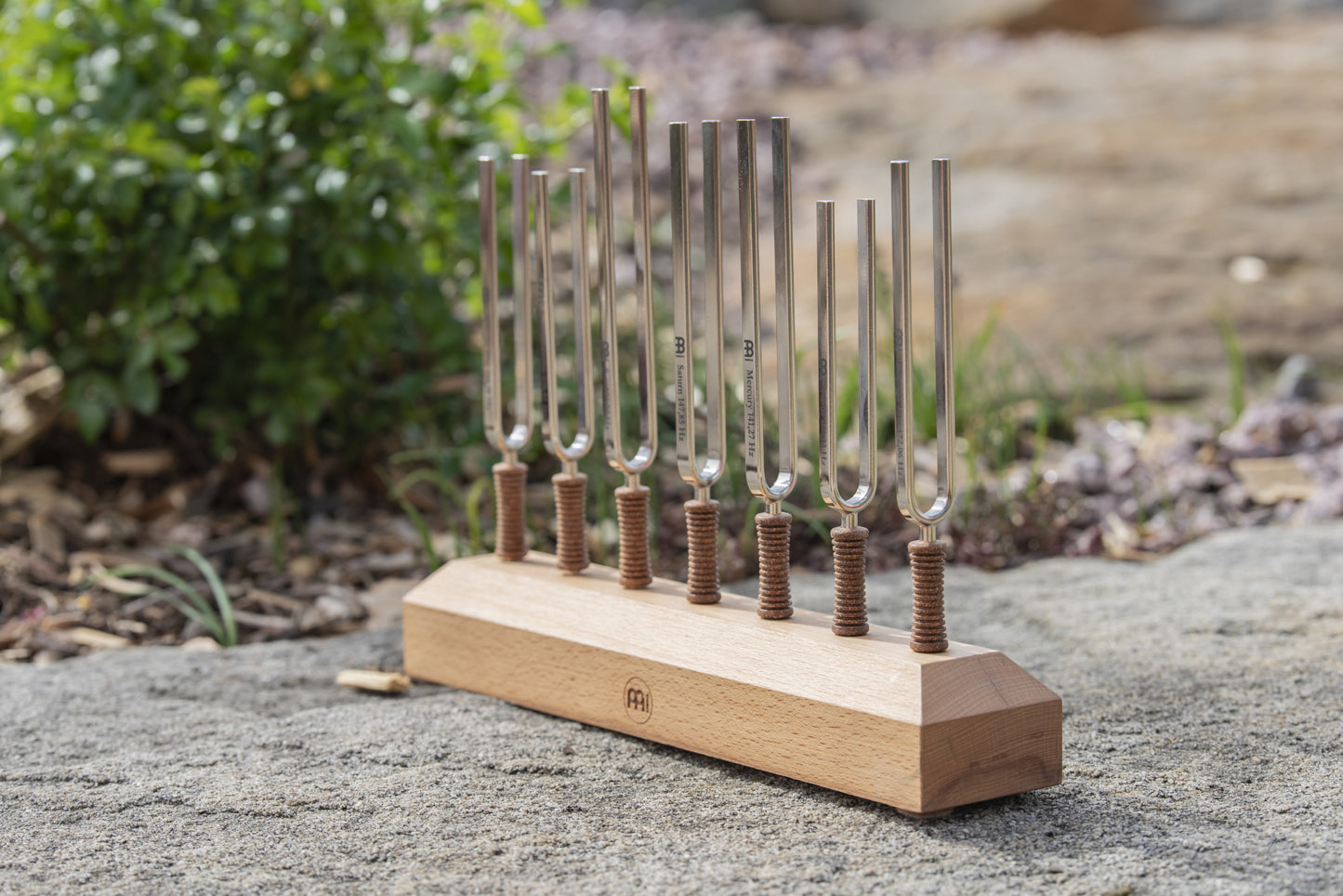 MEINL Sonic Energy Planetary Tuned Tuning Forks - Chakra Set - Content: 7 Tuning Forks, inlcud detail view 10 at Luna Panther