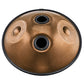 MEINL Sonic Energy Sensory Handpan, Stainless Steel, F Pygmy, 11 Notes, 440 Hz, Vintage copper detail view 5 at Luna Panther