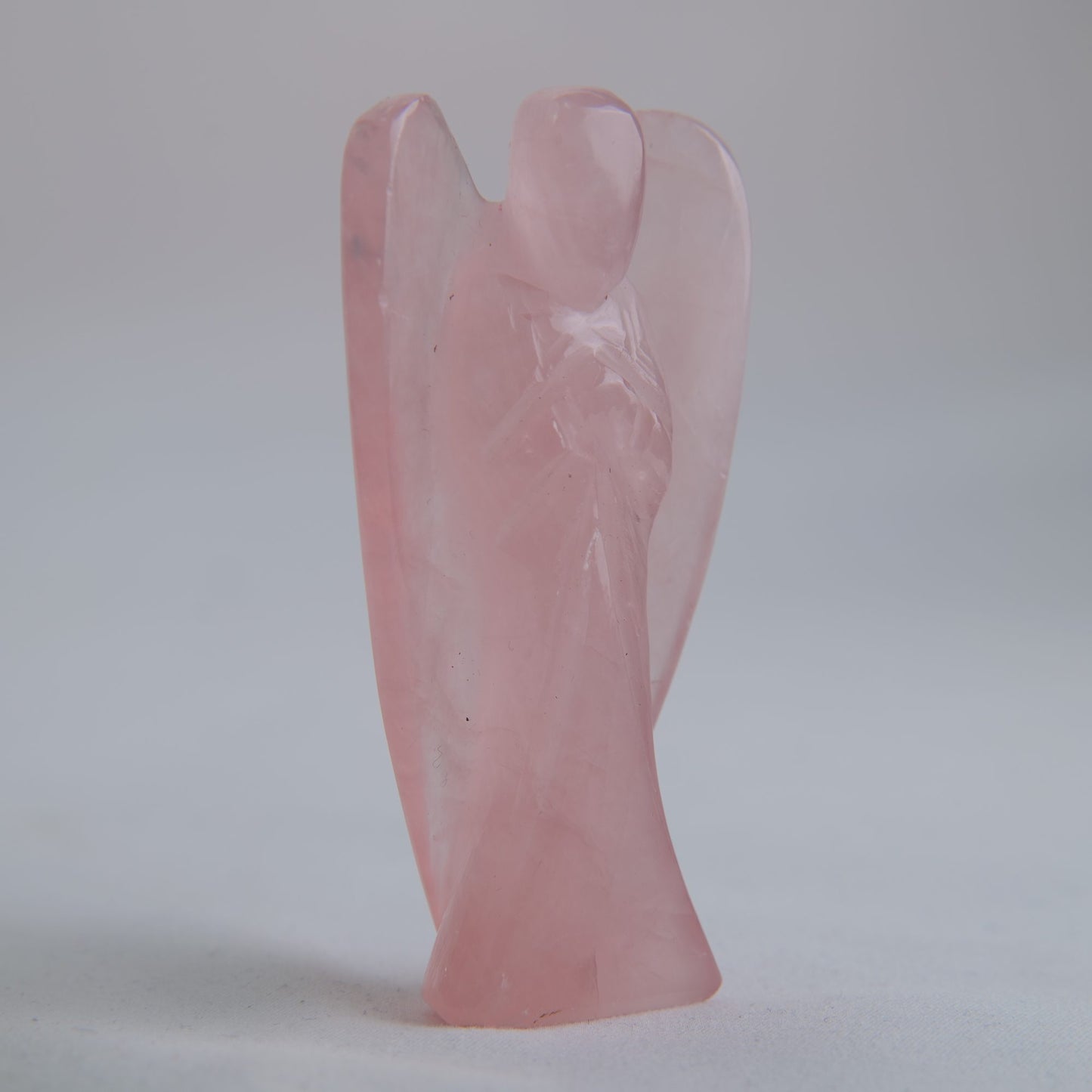 Rose Quartz Angel 66g side
