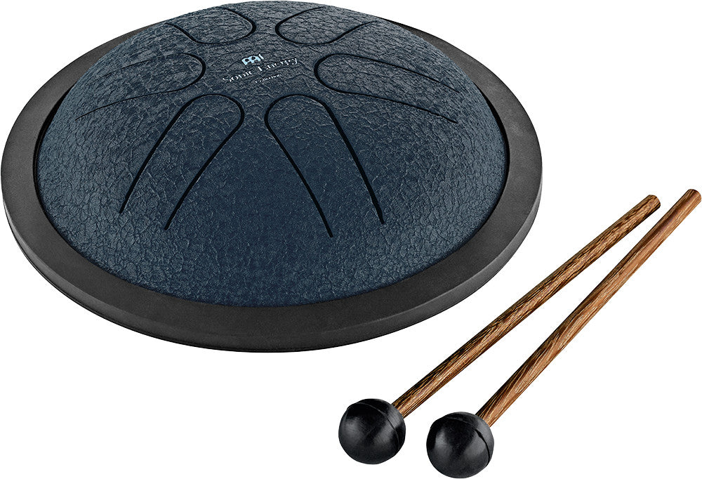 MEINL Sonic Energy Mini Steel Tongue Drum 6" - A Major/6 Notes/440 Hz - Navy Blue at Luna Panther