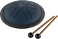 MEINL Sonic Energy Mini Steel Tongue Drum 6" - A Major/6 Notes/440 Hz - Navy Blue at Luna Panther