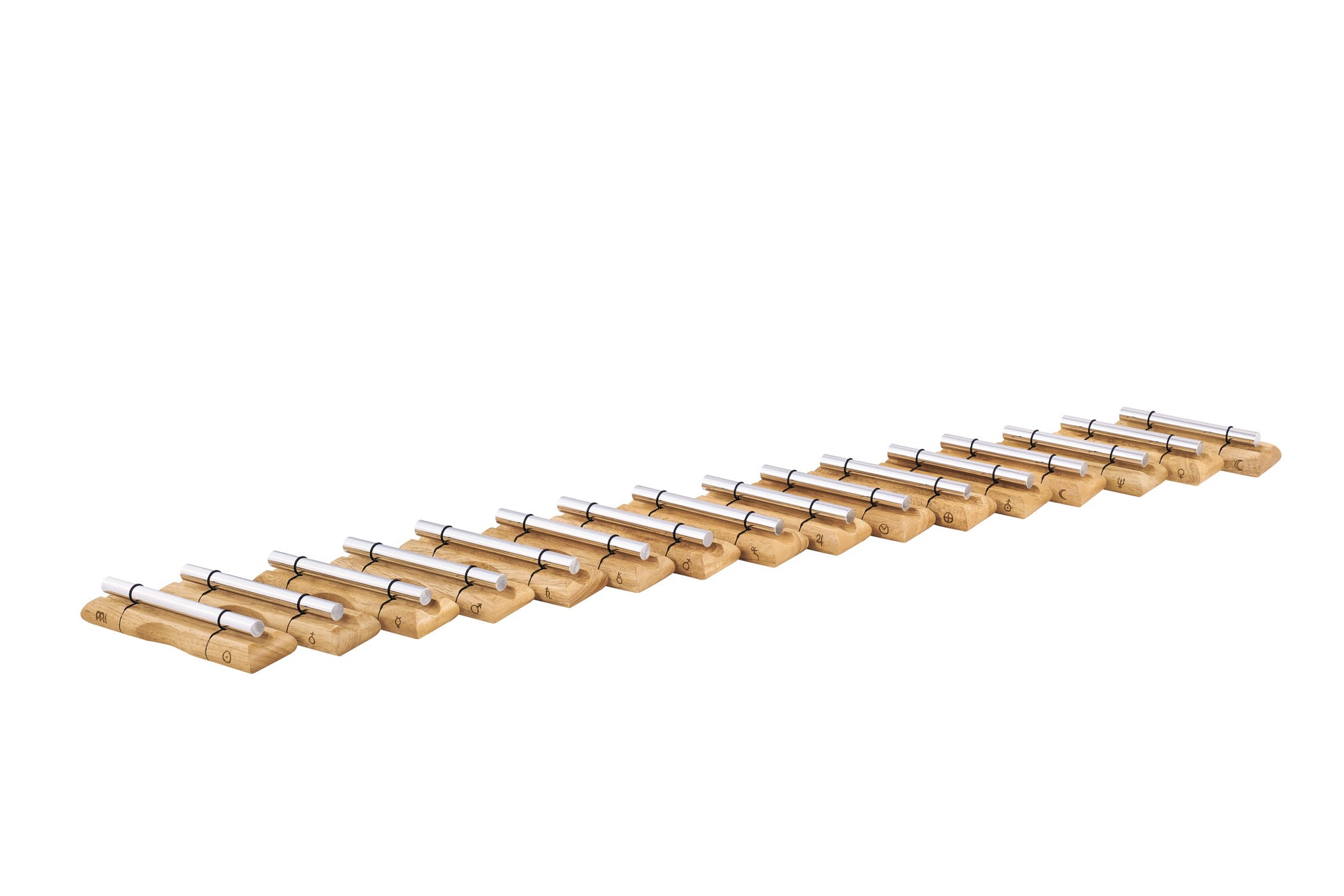 MEINL Sonic Energy Planetary Tuned Energy Chimes Set - 16 pcs detail view 5 at Luna Panther