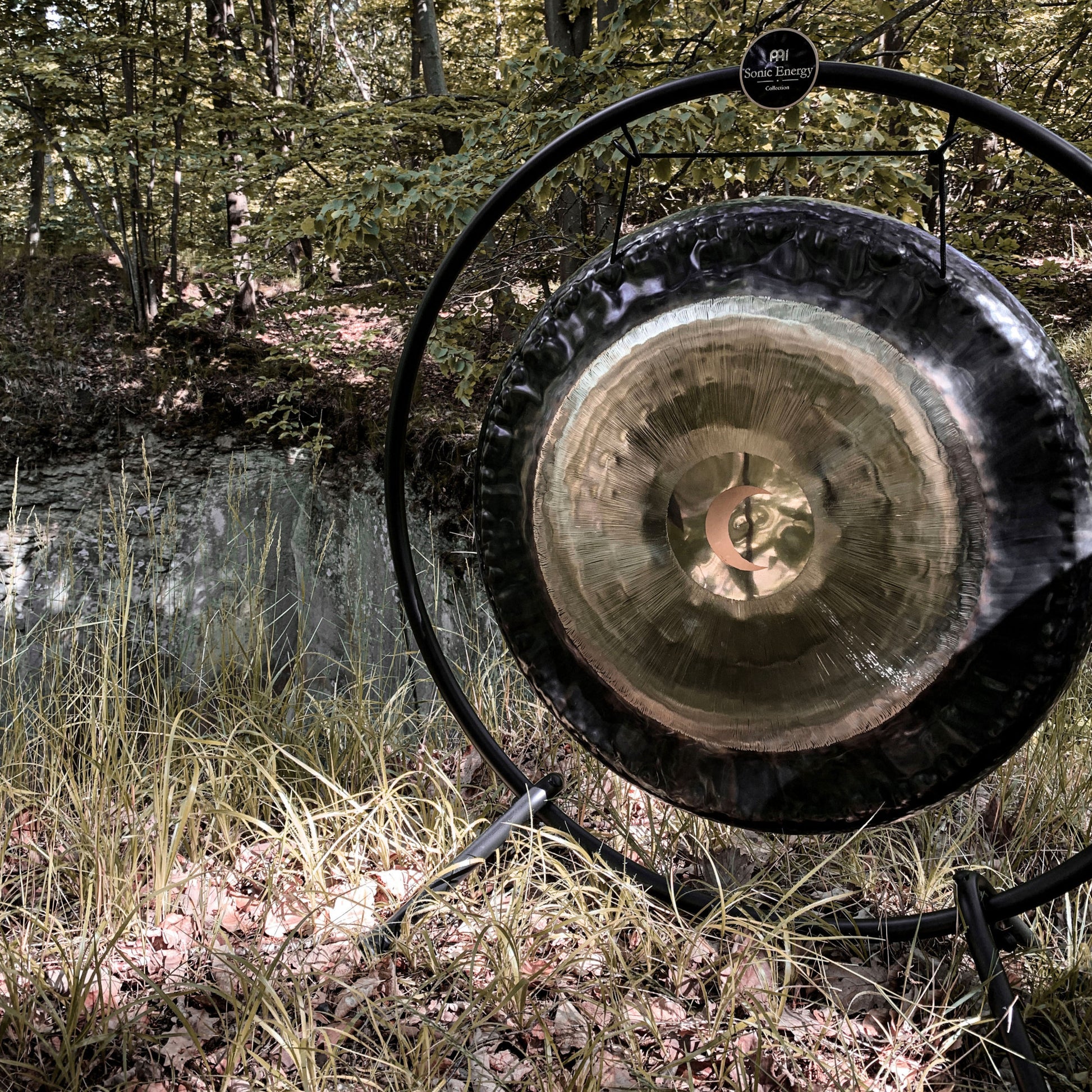 Meinl Sonic Energy Planetary Tuned Gong 24" (61cm) - Synodic Moon detail view 5 at Luna Panther