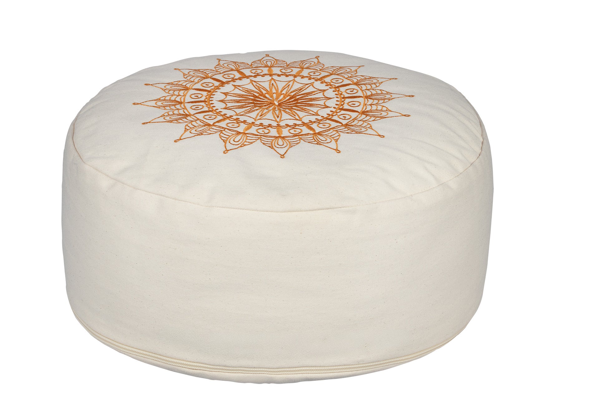 MEINL Sonic Energy Meditation Cushion, Beige, Floral Design at Luna Panther