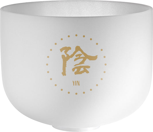 MEINL Sonic Energy 12" TCM Crystal Singing Bowl, Yin 210.42 Hz at Luna Panther