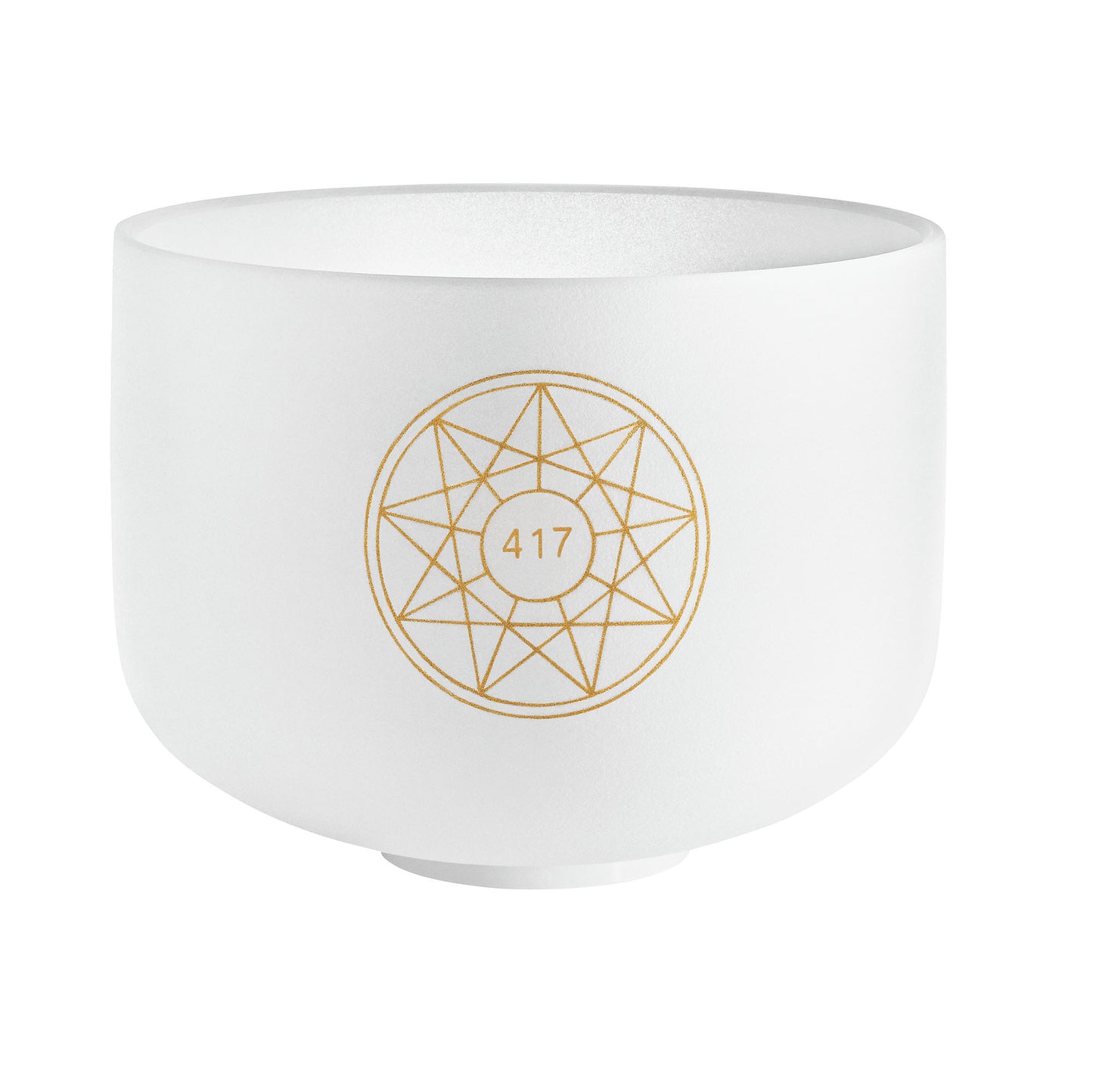 MEINL Sonic Energy Solfeggio Crystal Singing Bowl 10" - G#4/Re/417 Hz at Luna Panther