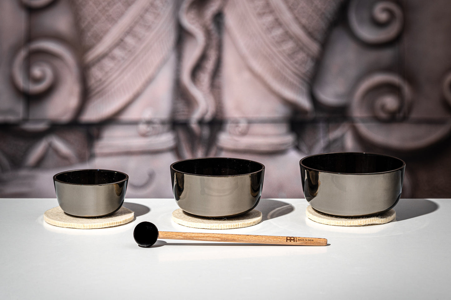 MEINL Sonic Energy Nagi Singing Bowl Set - 3 pcs detail view 5 at Luna Panther