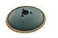 MEINL Sonic Energy Octave Steel Tongue Drum 16" - F# Minor/9 Notes>/432 Hz - Dark Green, Engrav detail view 8 at Luna Panther