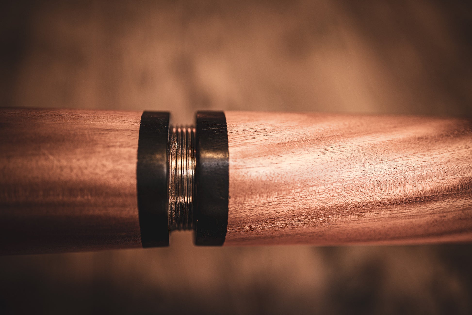 MEINL Sonic Energy Sliced Pro Didgeridoo - D Tuning - Natural detail view 7 at Luna Panther