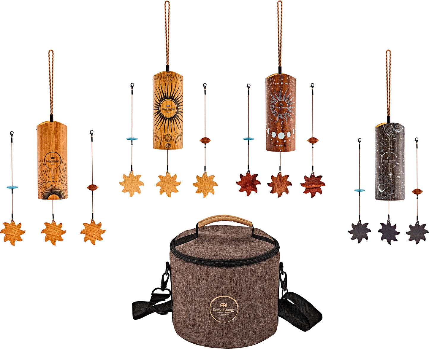 MEINL Sonic Energy Cosmic Bamboo Chime Set - 4 pcs detail view 7 at Luna Panther
