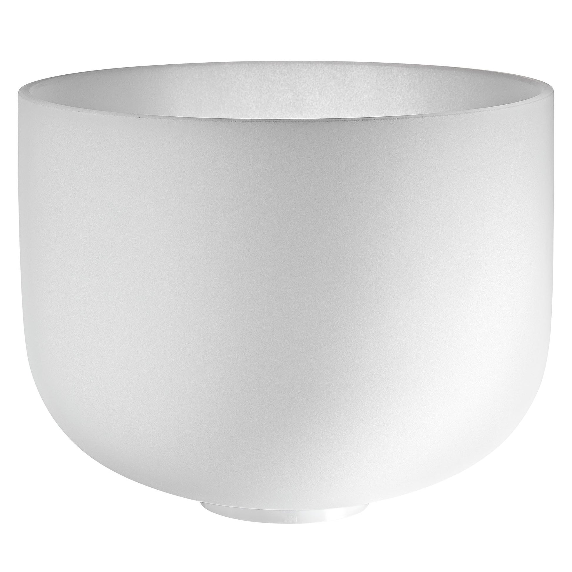 MEINL Sonic Energy White-Frosted Crystal Singing Bowl 12" - G3/Throat Chakra/440 Hz at Luna Panther