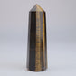 Tigers Eye Obelisk 104g natural crystal tower front