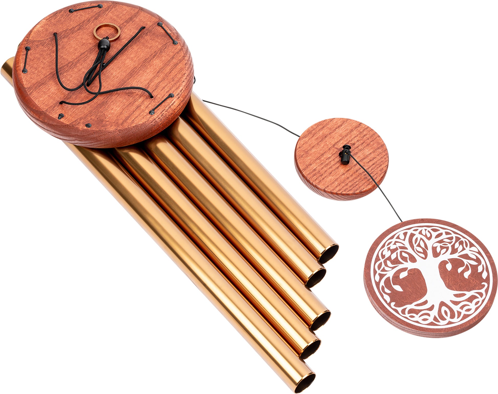MEINL Sonic Energy Tree of Life Meditation Chime 36"/90 cm - 432 Hz - Bronze detail view 10 at Luna Panther