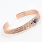Copper Bracelet with Lapis Lazuli Crystal