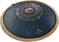 MEINL Sonic Energy Octave Steel Tongue Drum 16" - D Amara/9 Notes/440 Hz - Lasered Floral Desi detail view 12 at Luna Panther