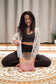 MEINL Sonic Energy Essence Crystal Singing Bowl 9" - C3/128 Hz - Light Rose Gold, Flower of Lif detail view 6 at Luna Panther