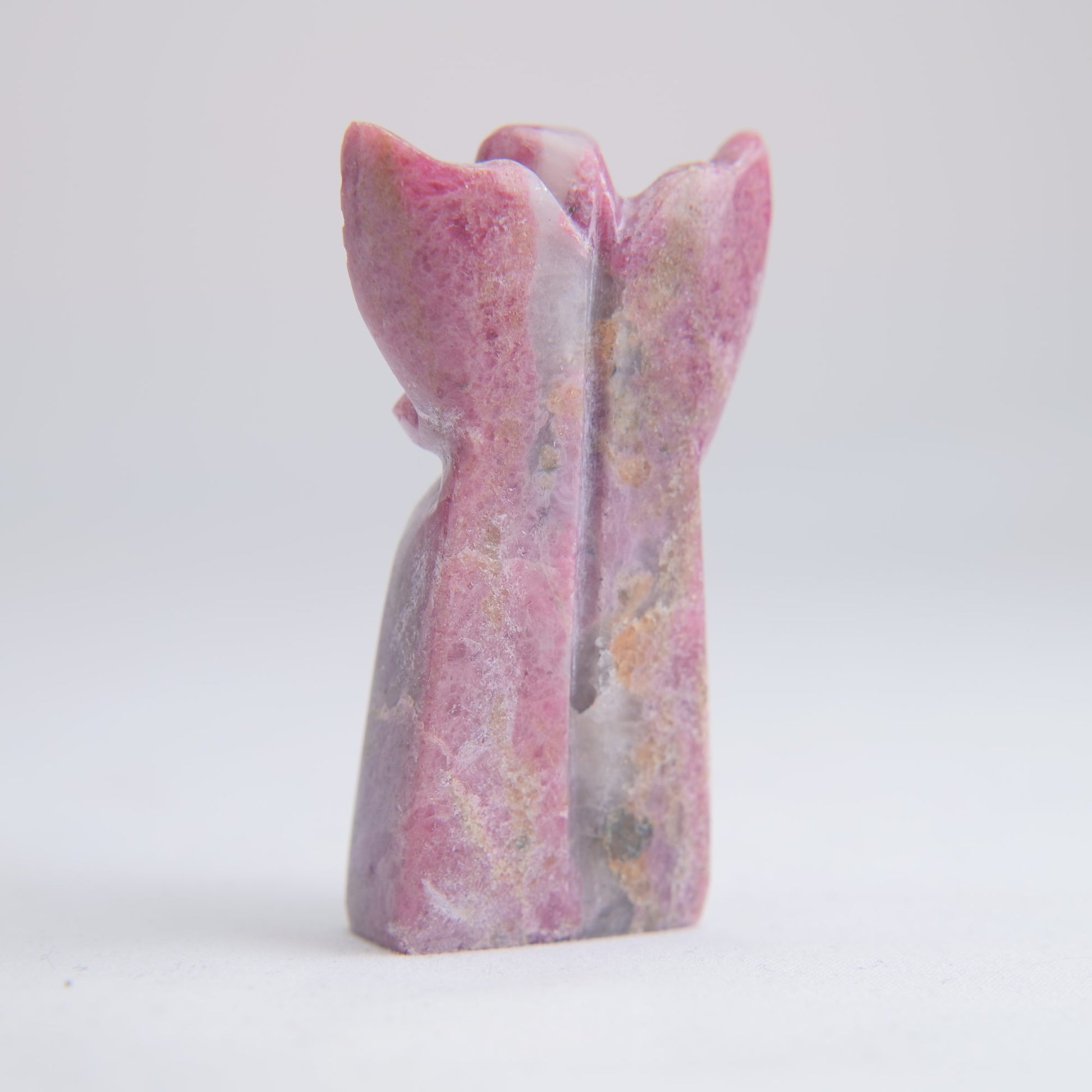 Rhodonite Crystal Angel 80g back
