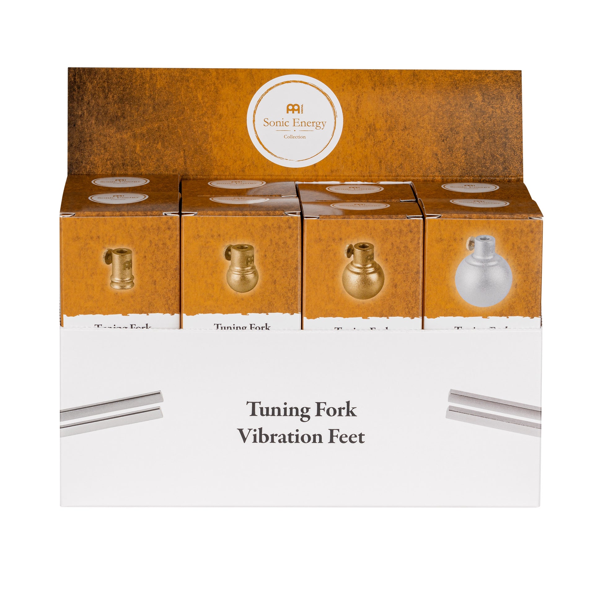 MEINL Sonic Energy Tuning Fork Vibration Foot Display - 16 pcs detail view 2 at Luna Panther