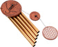 MEINL Sonic Energy Flower of Life Meditation Chime 36"/90 cm - 432 Hz - Bronze detail view 10 at Luna Panther