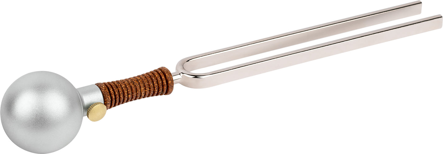 MEINL Sonic Energy Tuning Fork Vibration Foot Large - Silver detail view 12 at Luna Panther
