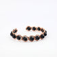 Copper & Black Obsidian Crystal Bracelet