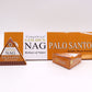 42g Jumbo Golden Nag - Palo Santo Backflow Incense Cones - Luna Panther