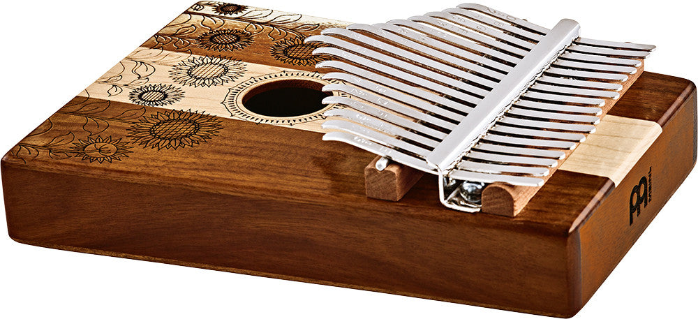Meinl Sonic Energy Sound Hole Kalimba - 17 tones, maple + acacia detail view 5 at Luna Panther