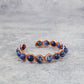 Copper & Sodalite Crystal Bracelet