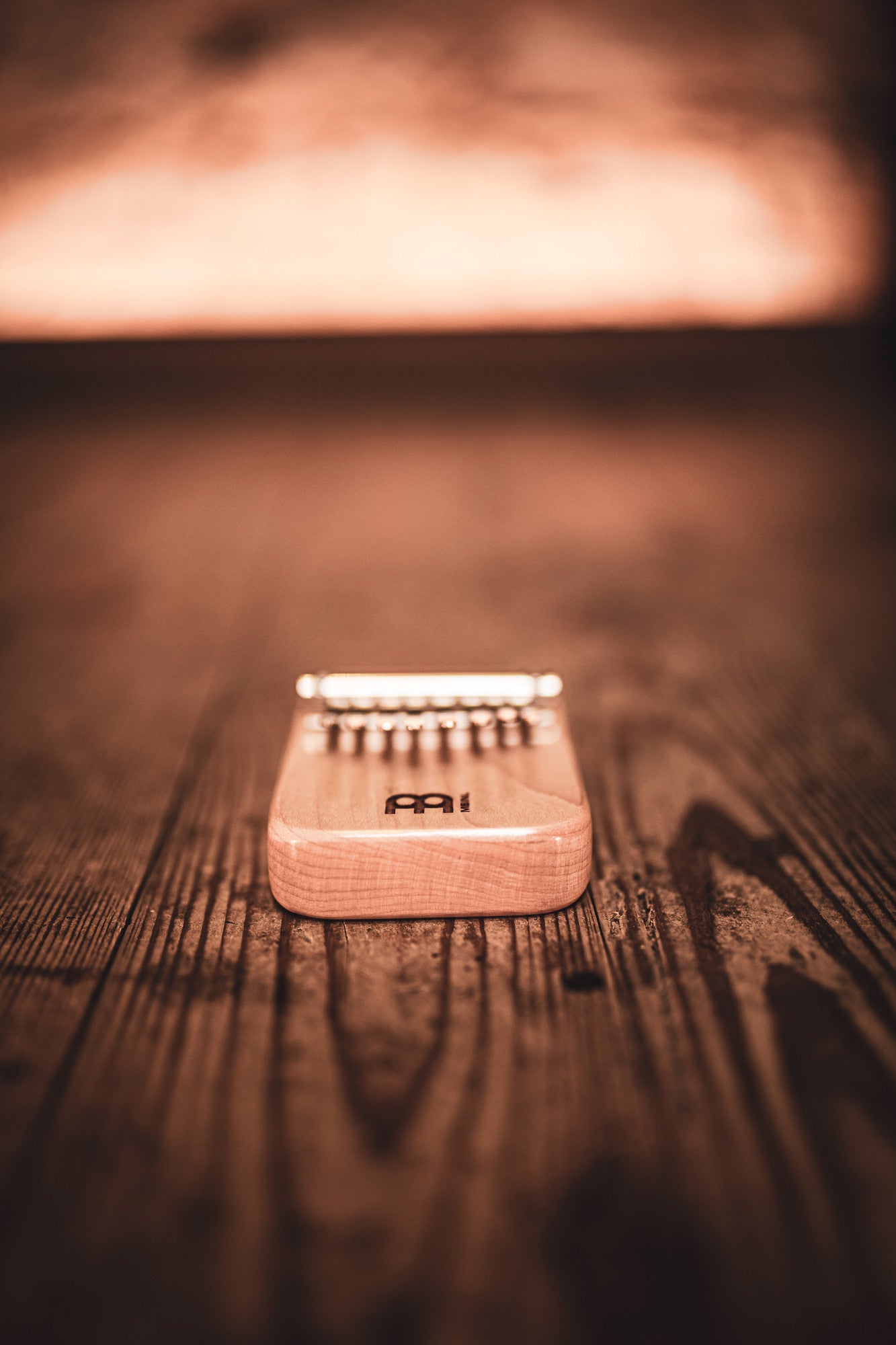Meinl Sonic Energy Solid Kalimba - 8 notes, maple detail view 10 at Luna Panther